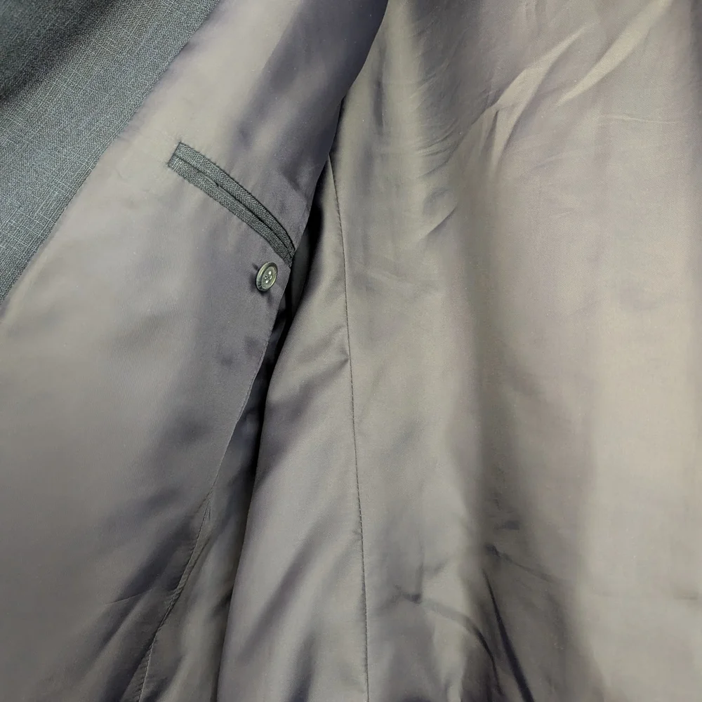 Men's Gray Performance Jacket - Picture 4 of 6